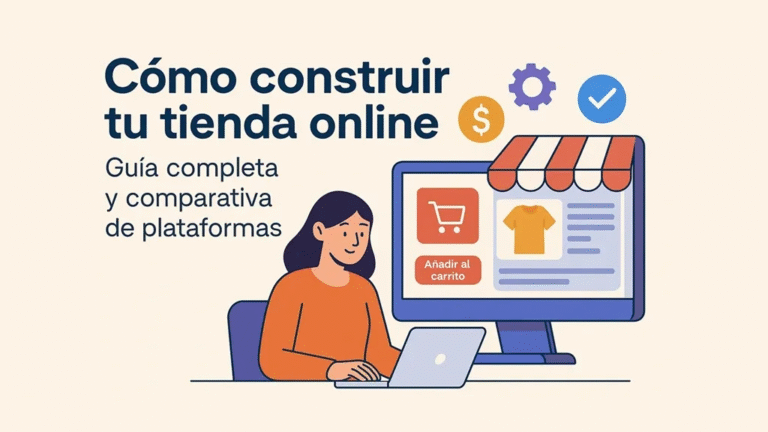 Cómo construir tu tienda online: guía completa y comparativa de plataformas